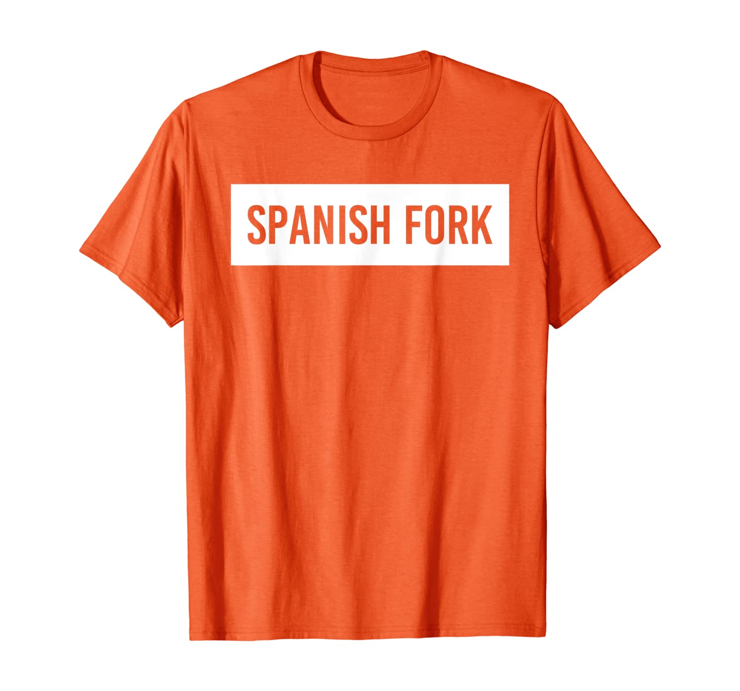 

SPANISH FORK UT UTAH Funny City Home Roots USA Gift T-Shirt, White;black