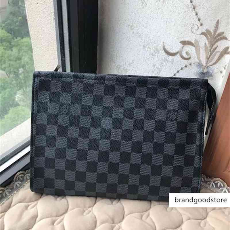

sale wallet letter flower coffee black plaid men and women cosmetic bag zipper clutch bag wallet 47542, Brown;gray