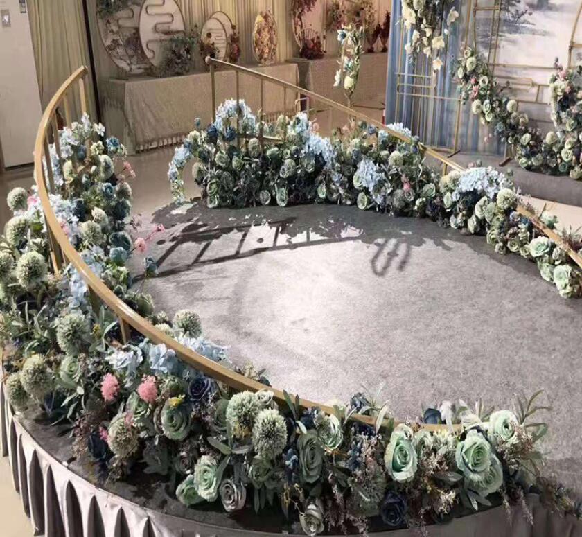 

Party Decoration Wedding Props Iron Arc Fence Stage Road Lead