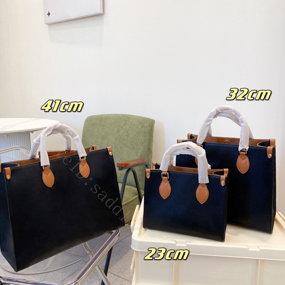 

Shopping bags famous designer lady fashion shoulder plain letter stars women high quality handle Large capacity 3-size new popular Casual Tote wallets hot coin purse, Color q