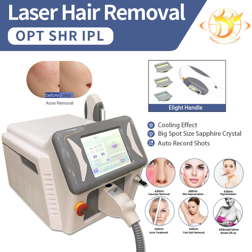 

Multi-Functional Beauty Equipment Used for spa equipment skin laser machine price professional ipl rejuvenation UK imported lamp elight opt hr