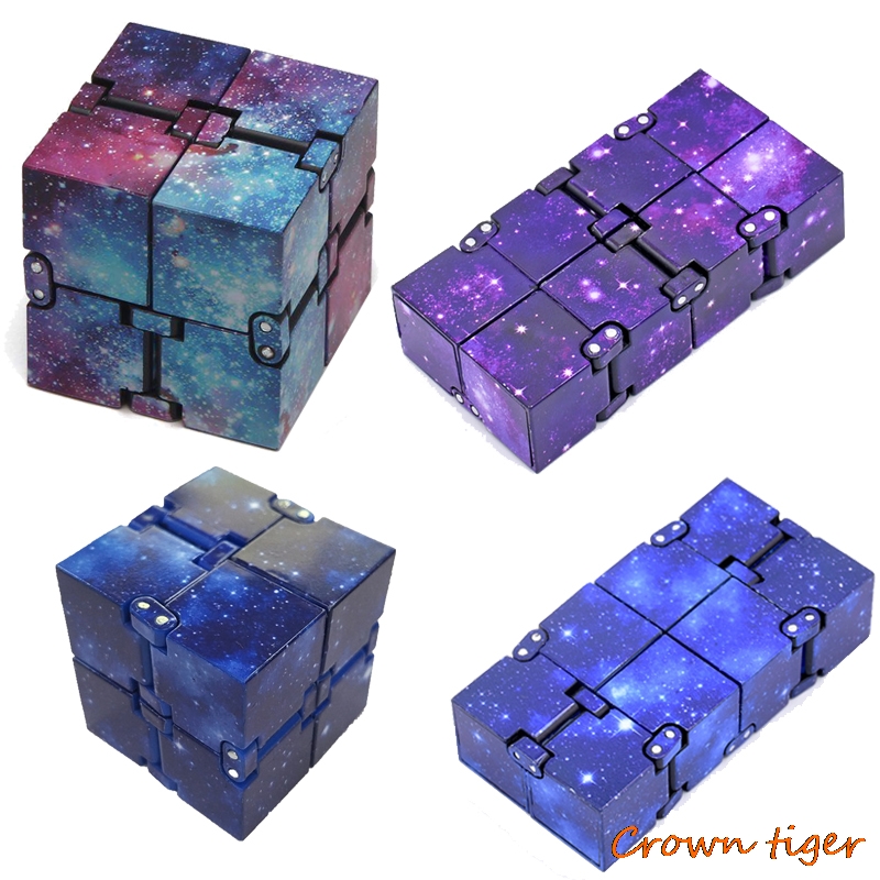 

Fidget Toys infinity cube antistress cube fidget toys cube stress relief toy for children kids women men sensory toys for a