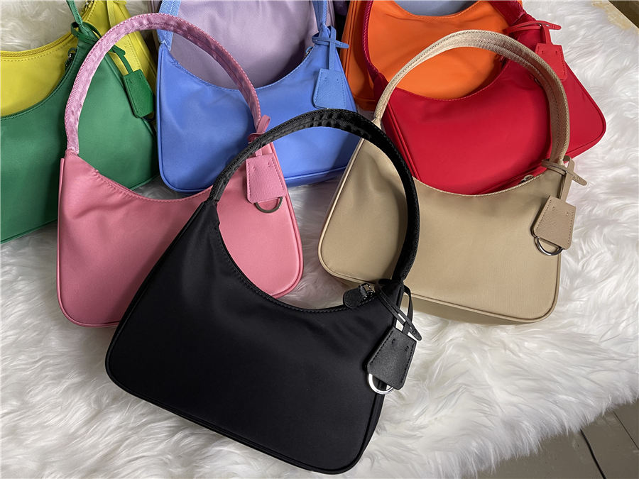 

2021 Top quality Re-edition Underarm bag 2000 Nylon leather Shoulder bags Women's Crossbody messenger Handbag wholesale Free Delivery, High-quality