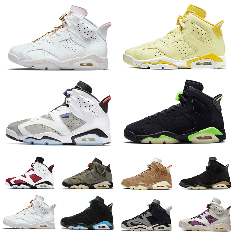 

Jumpman 6 6s mens basketball shoes sneakers Olive UNC Tech Chrome Marron Electric Green DMP Carmine Bordeaux PSG men outdoor trainers sports shoe outdoor, Pay for box