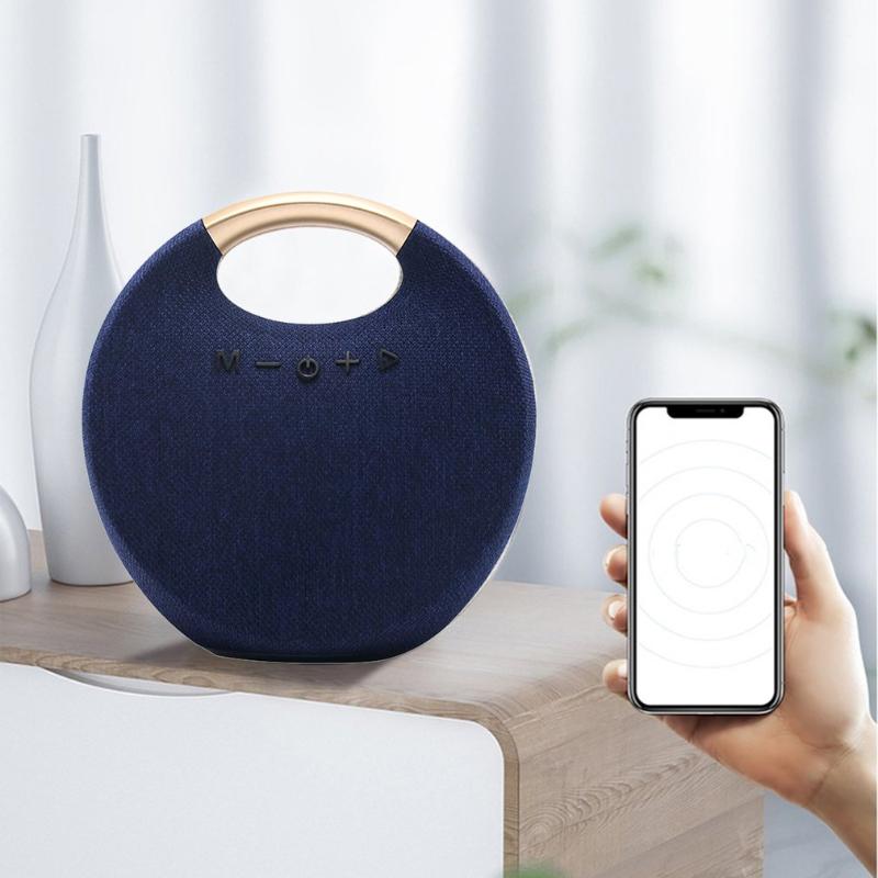 

Portable Speakers Wireless Powerful Bluetooth-Compatible Speaker Box Outdoor Subwoofer Music Center BoomBox 3D Stereo Radio