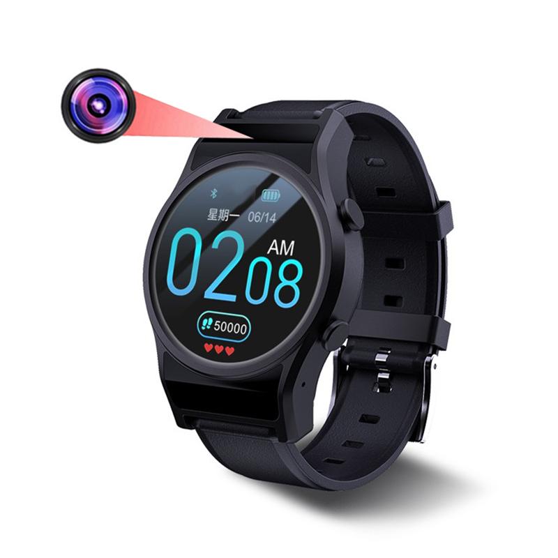 Mini Cameras 10880P FHD Watch Wristband HD Camera Video Voice Recorder DVR DV IP67 Waterproof Fitness Tracker Smart Band-image-743535837