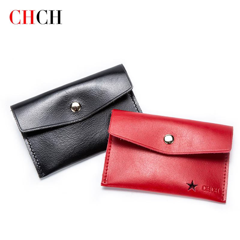 

Card Holders CHCH Fashion Slim Minimalist Wallet Holder Luxury Leather ID Color Bank Multi Slot, Black