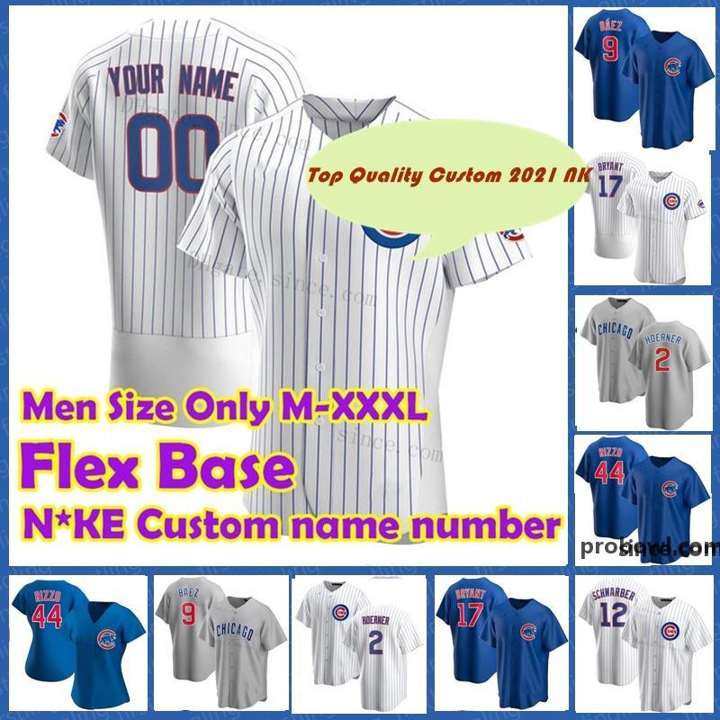 

Chicago/Cubs 9 Javier Baez Jersey Nico Hoerner Anthony Rizzo Kris Bryant Ryne Sandberg Jason Heyward David Bote Kyle Hendricks Pederson, Custom retro men jersey