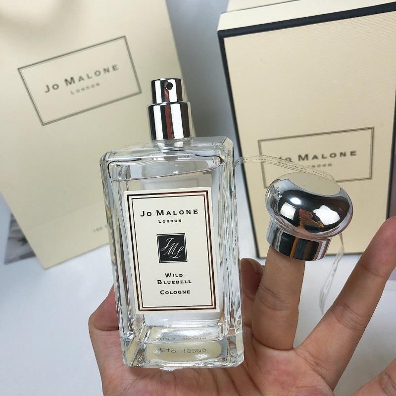 

Jo Malone London 100ML Perfume Eau de Cologne Wild bluebell Sea Salt English Pear Long Lasting Smell Fragrance Intense Fast Delivery