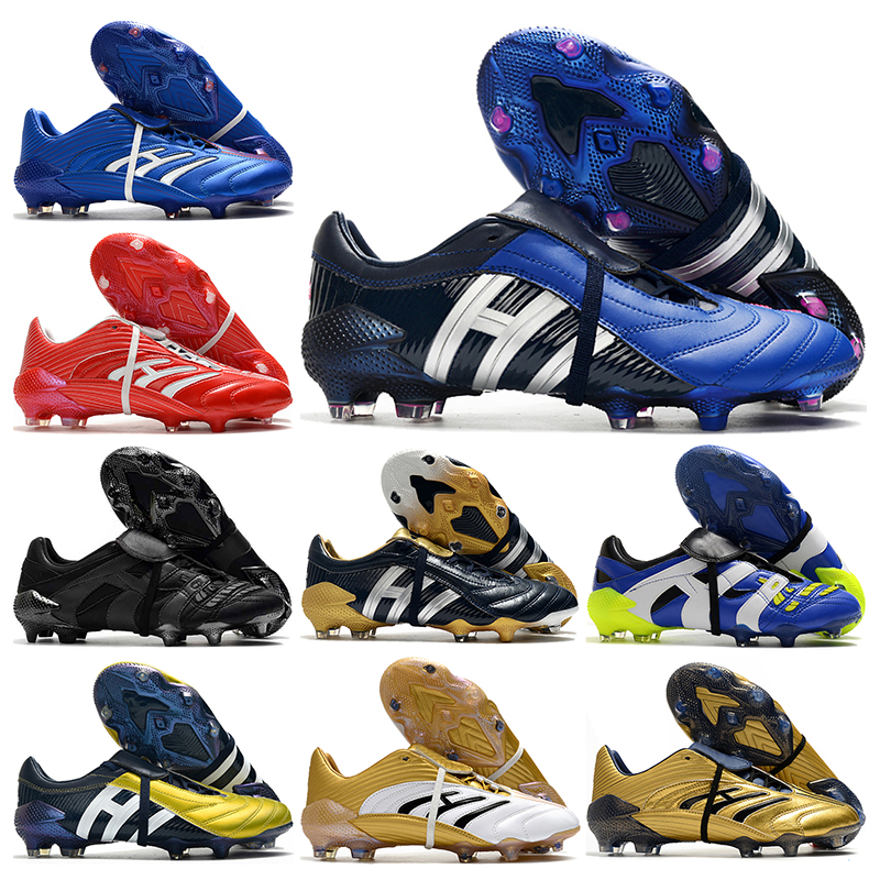 

GIFT BAG Mens High Top Football Boots Predator PULSE FG UCL Mutator Mania Cleats Beckham Precision Accelerator ABSOLUTE 20 Outdoor Limited E, Black
