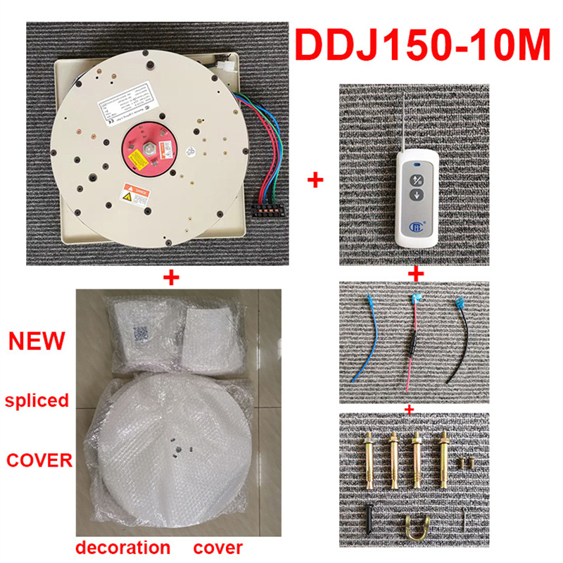 

DDJ150-10M Kroonluchter Hoist Light Lifting System Lamp Winch Verlichting Lifter Kroonluchter Lift 110-120 V, 220-240 V