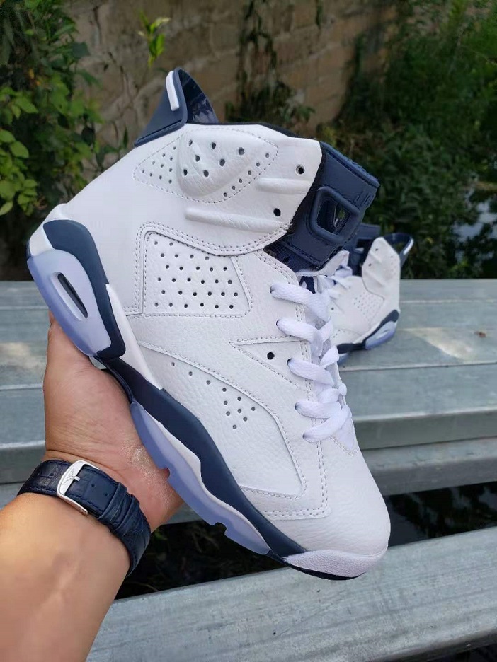 

High Quality 6 Midnight Navy Men Basketball Shoes Electric Green6s White blue outdoor Sneakers Black Trainers Sports CT8529-141 CT8529-003 With box