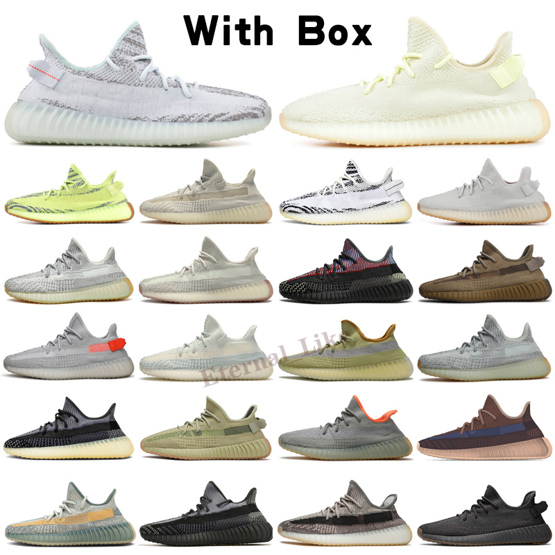 

2021 fade Cinder reflective earth Oreo run shoes kanye west v2 Runner desert sage yecher Yecheil Black Static men women sports sneakers, Color 22