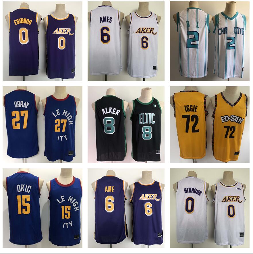 

Men's new jersey sleeveless sportswear Nuggets Lakers Warriors Celtics team