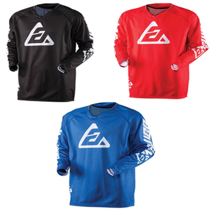 

New speed surrender summer T-shirt tops mountain bike motorcycle racing quick-drying long-sleeved motorcycle cycling jersey, Red