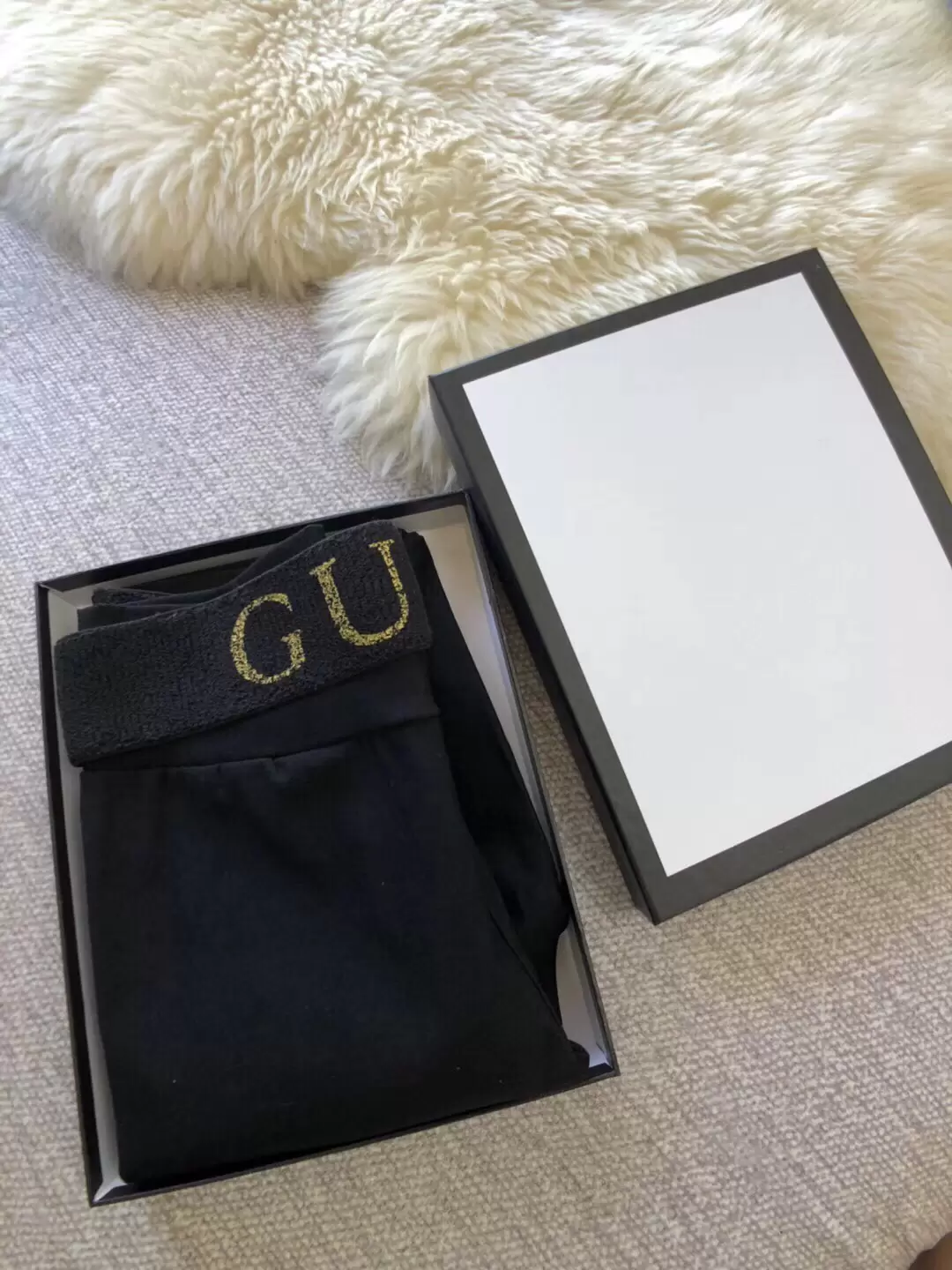 

high elasticity women leggings 3 pattern fashion brand tights indoor outdoor soft touch designer long stockings, Black