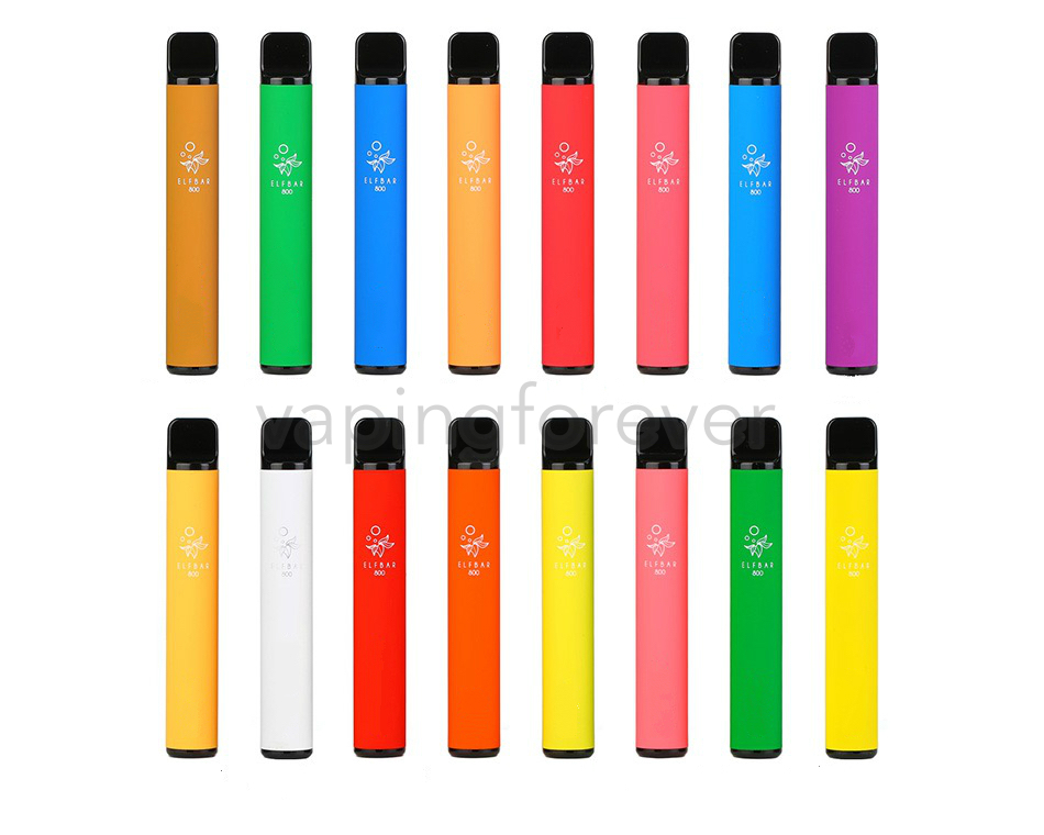 

Elf Bar Disposable E Cigarette Device Vape Pod 800 1500 Puffs 4.8ml Pre-filled Pods Disposables 2% and 5% Strength Available Puff Bars xxl max