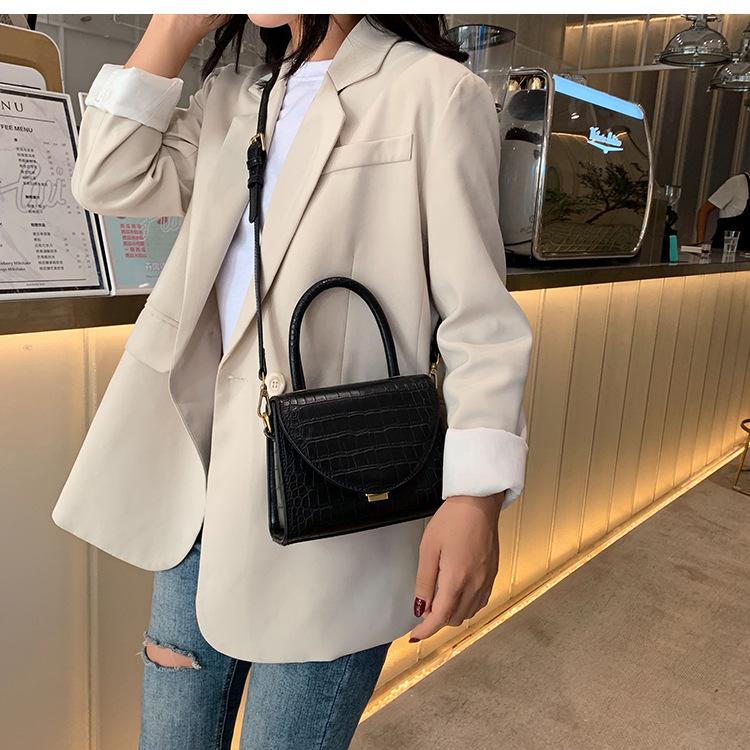 

Leather Crossbody Bags For Women 2021 Luxury Quality Shoulder Simple Bag Lady Designer Handbags Totes Duffel