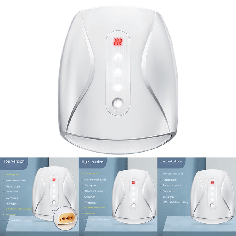 

Cordless Electric Hand Massager Machine with Compression - Point Therapy Massager for Pain Relief Finger Numbness