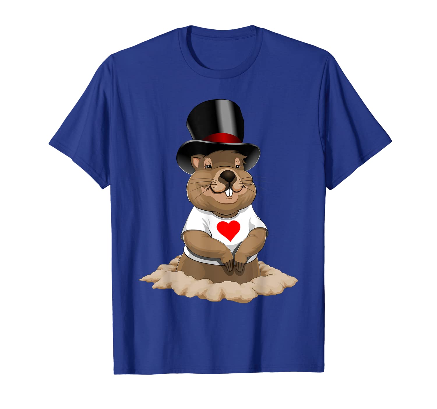 

groundhog day heart t-shirt love gift shadow men women, White;black