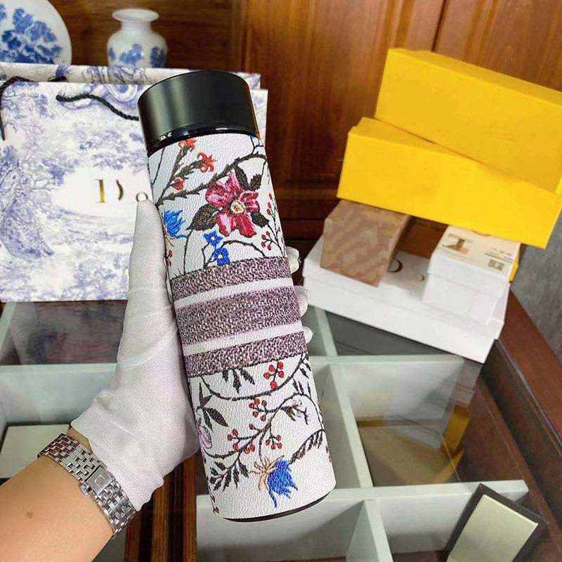 

New Arrivals 500ml 304 Stainless Steel Thermos Water Bottle Led Touch Intelligent Display Cup Temperature Measurement Mug Women Men Unisex