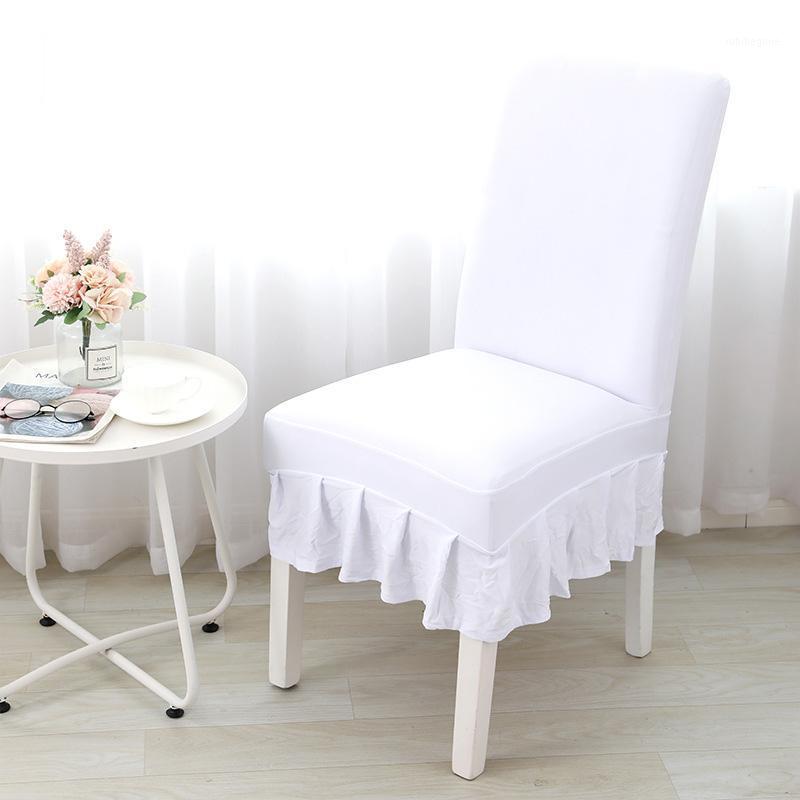 

1/2/4/6 Pcs Elastic Chair Covers Spandex Stretch Seat Slipcover Removable For Dining Room Party Wedding Banquet Case
