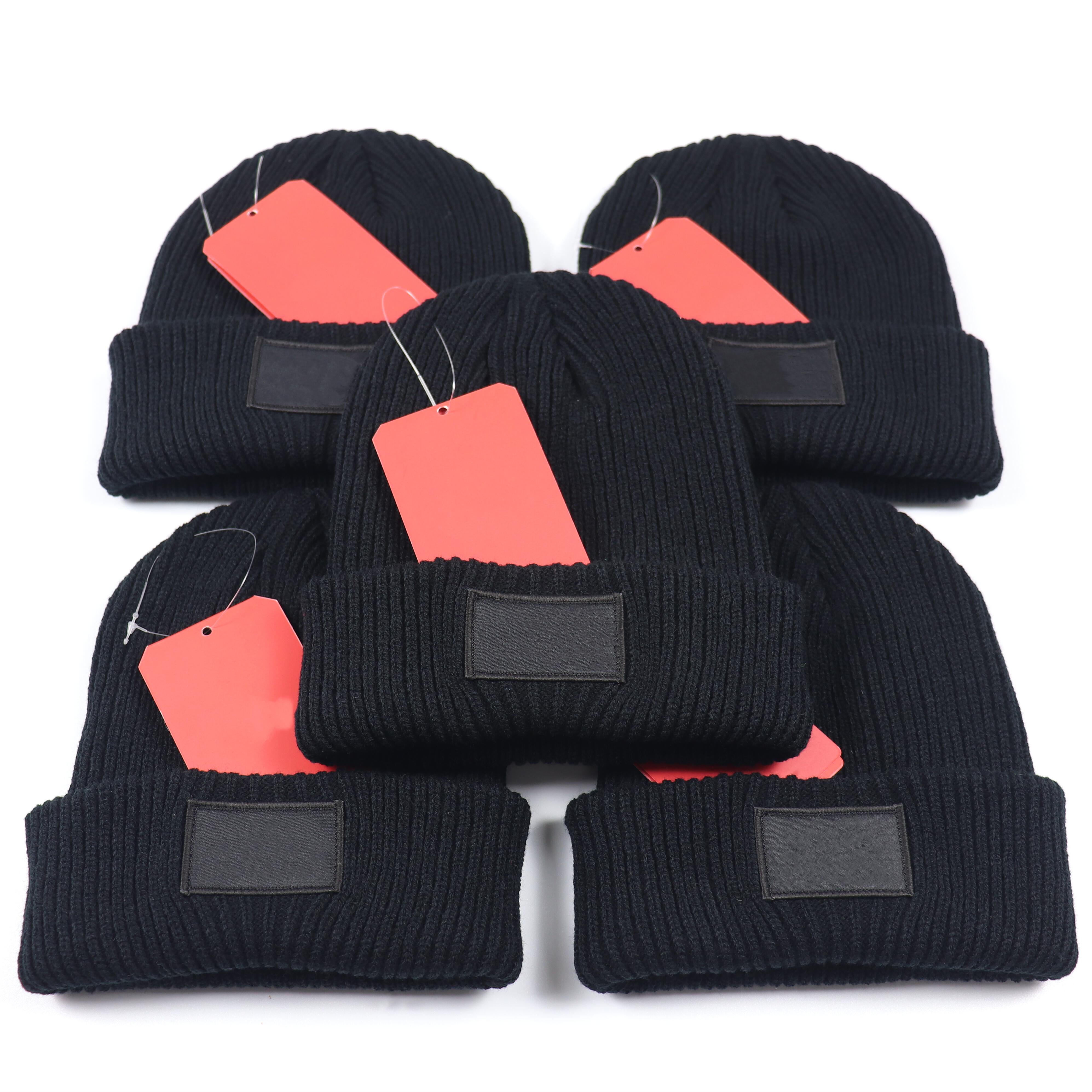 

Top Sale Men Beanie Winter Unisex Knitted Hat Gorros Bonnet Skull Caps Knit Hats Classical Sports Cap Women Casual Outdoor Designer Beanies High Quality, Light red