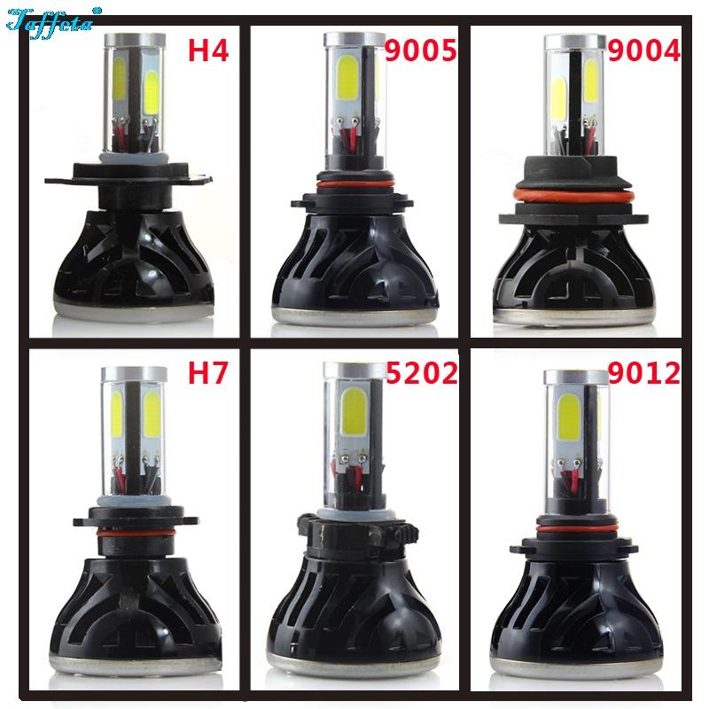 

Car Headlights 2PCS Styling H4 H7 9005 Led Headlight 6000K 80W 8000LM COB Headlamp Fog Ligh Conversion Kit