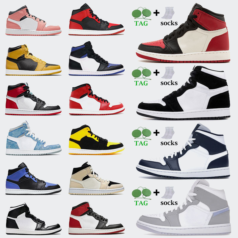 

Jumpmen 1 1s Basketball Shoes for Man Women Designer Hight OG Dark Grey Black White Court Purple Seafoam Tan Gum Fragment Shadow Off Colorways Trainer Sneaker, Grey40-46 bordeaux