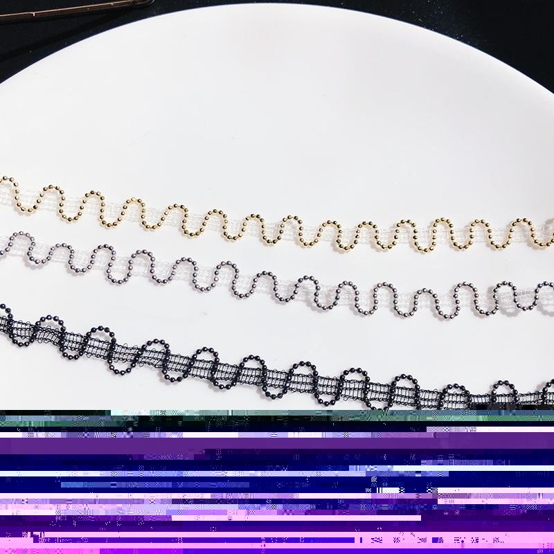 

Chokers Fashion Designer Black Charms Invisible Fishline Silk Necklaces For Women Sweet Neck Romantic Accessories