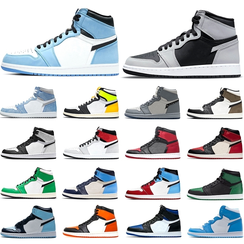 

2021 Basketball Shoes Men Women University Blue 1s North Carolan Shadow 2.0 Obsidian Mocha Mens Trainers Sneakers Runners, Extra fees