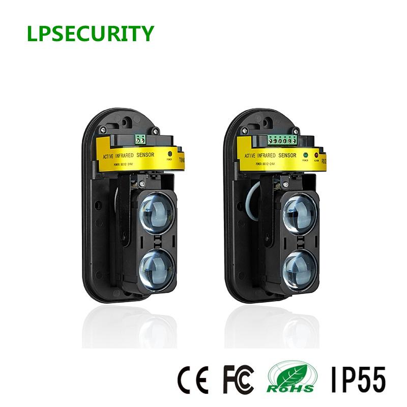 

Intrusion Alarm Infrared Detector Burglar ABT-100 Poelectric Dual Beam Perimeter Fence Window Outdoor Systems