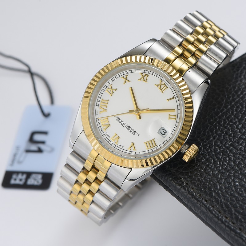 

U1 Factory 2813 movement mens womens automatic gold watch dress Stainless steel Sapphire glass Luminous Couples Style Classic Wristwatches montre de luxe gifts, Not for sale