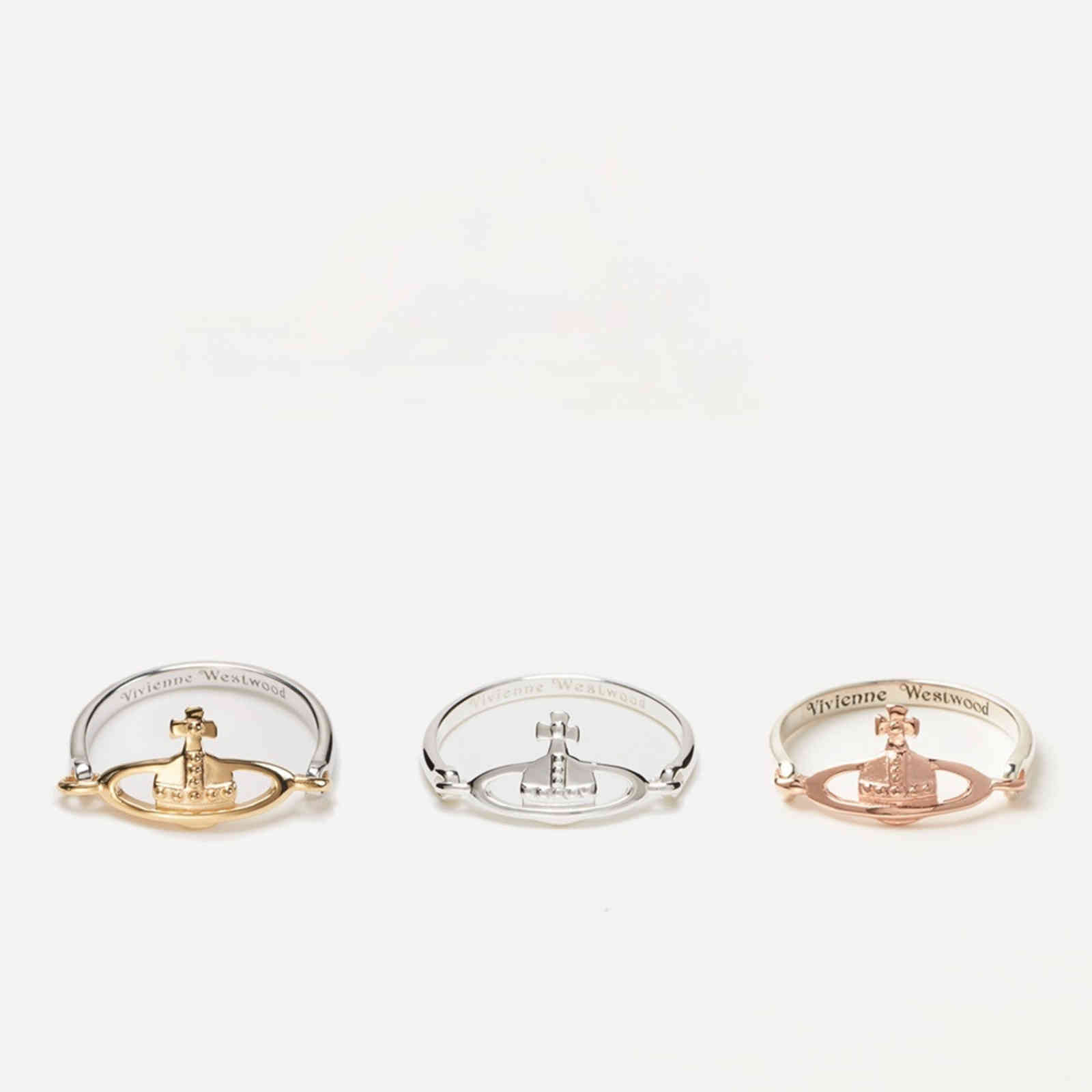 

Little Saturn Wedding Ring Four-color Series Simple Couple Luxury Jewelry Women Men Brand Rings