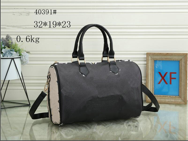 

Women Crossbody Bags Top-handle femmes Shoulder Bag Messenger Women's Handbag Leather Handbags fashion cross body 40391#df 32x19x23cm, Brown