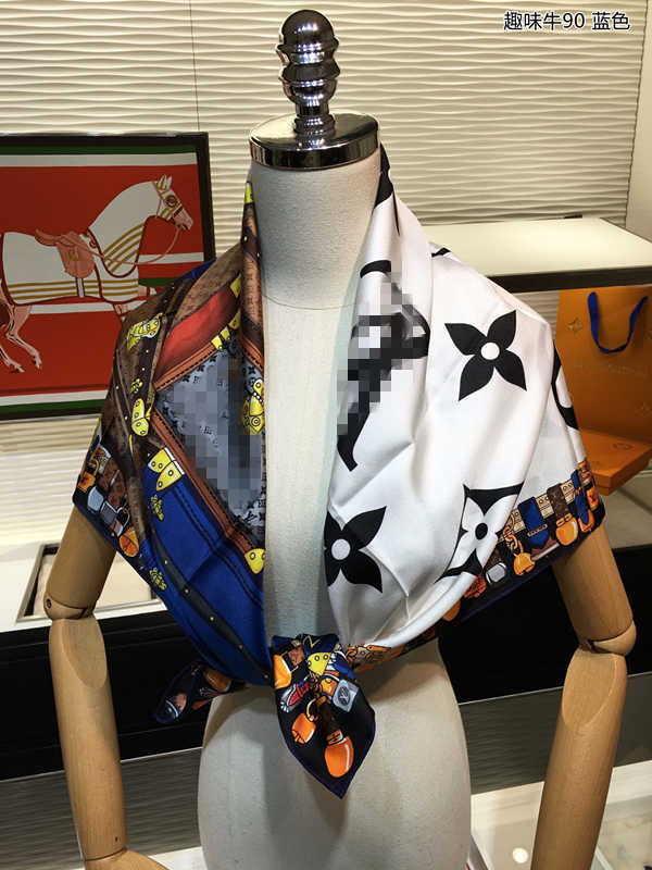 

2021 scarfs for women Designer Wool silk scarf Ladies Winter shawls Pashmina GGLVLouisVittonYSLVUTTON ring gift 140cm, Blue;gray