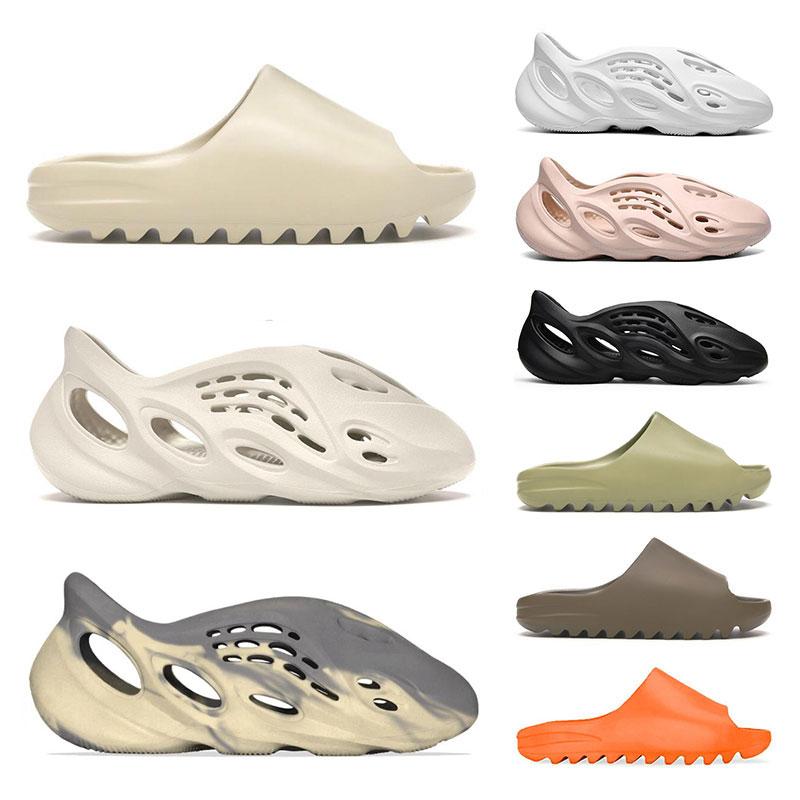 

High Quality Slippers Foam Runner Slides Ararat Bone Desert Sand Resin Earth Brown triple black Womens Sandals Designer Loafers