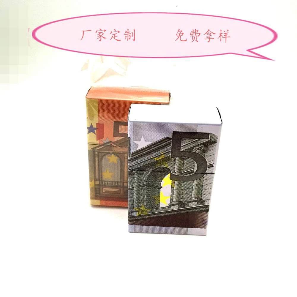 

Cigarette case Innovative tinplate moisture proof flip cigarette case