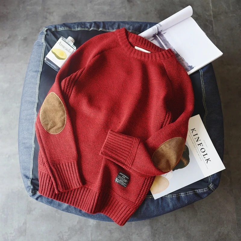 

Women' Sweaters casual pullover hombre fashion sweater for , solid man of high quality spring long male manga fit youth with low neckline v 83OV, 1# shoe box