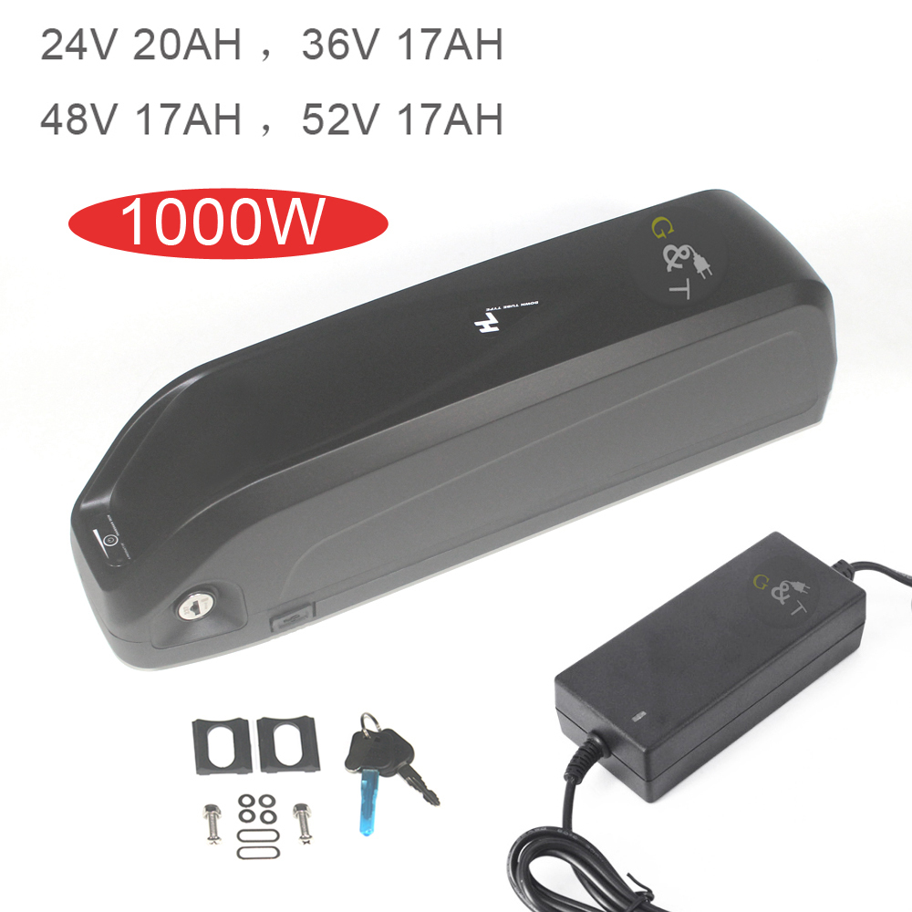 

36V 48V 52V 30A BMS 500W 750W 1000W 1500W Hailong Battery 18650 Cell Electric Bike BBS02 BBSHD bafang EU Tax free