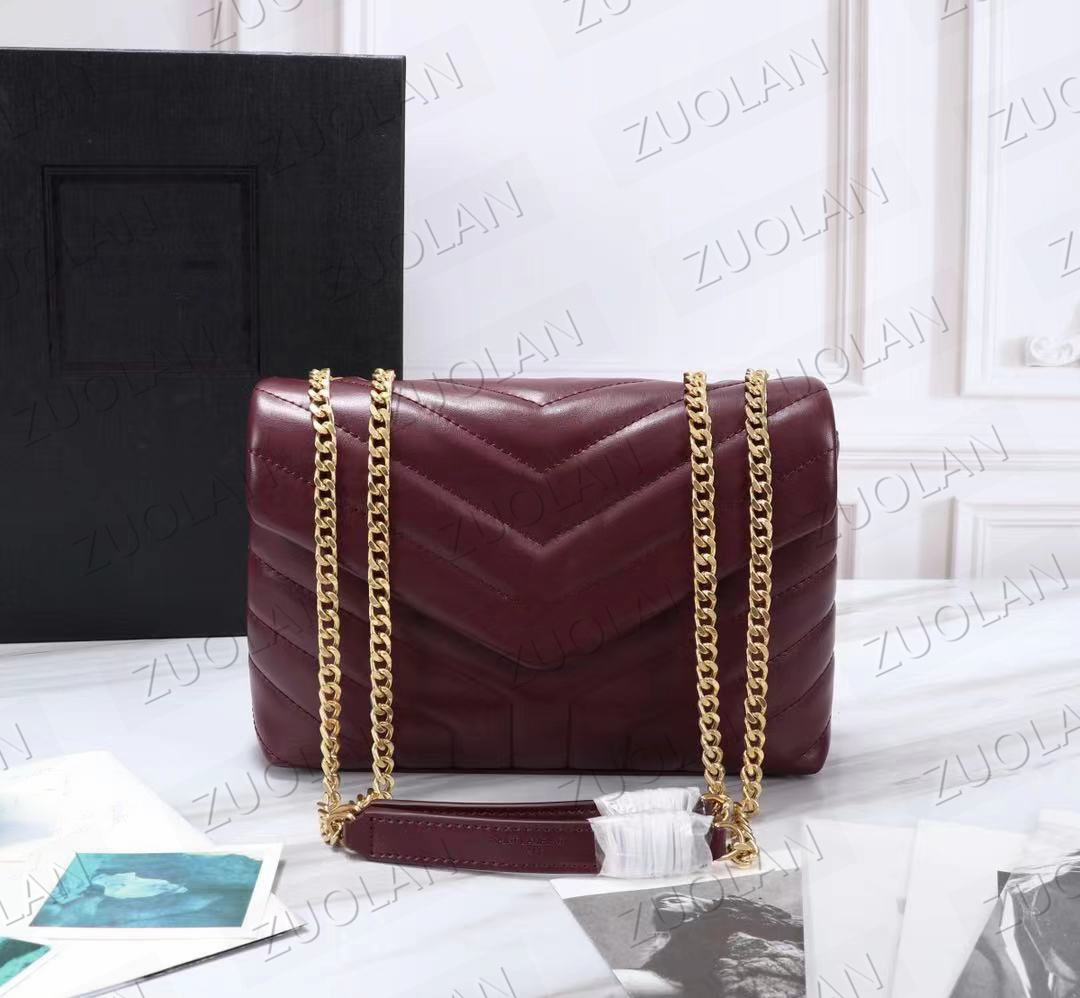 

Yysls handbags top Luxury designer handbags LOULOU 25cm and 32 two size real leather women fashion bags chain shoulder bag high quality multiple colour 1QR2, Gift bags