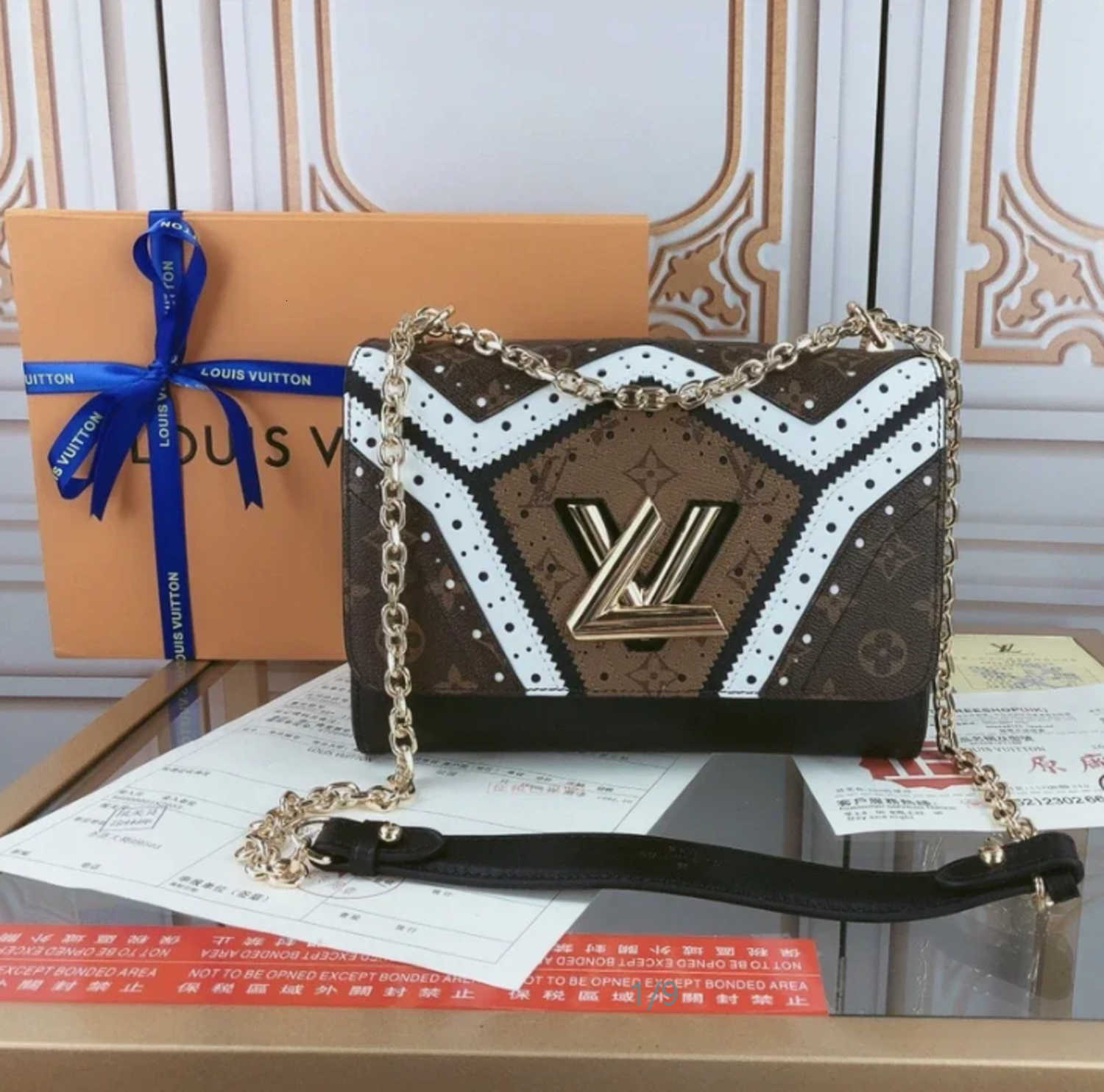 

bags brand iconic designer bag luxury handles m50286 cross vintage handbags old flower shoulder color totes matching body shoulder bag c