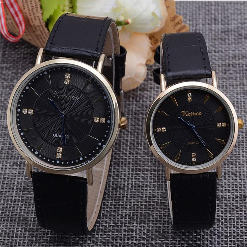 

Wristwatches Watches Women Men Watch Simple Fashion Wild Quartz Couple Relogio Feminino, Slivery;brown