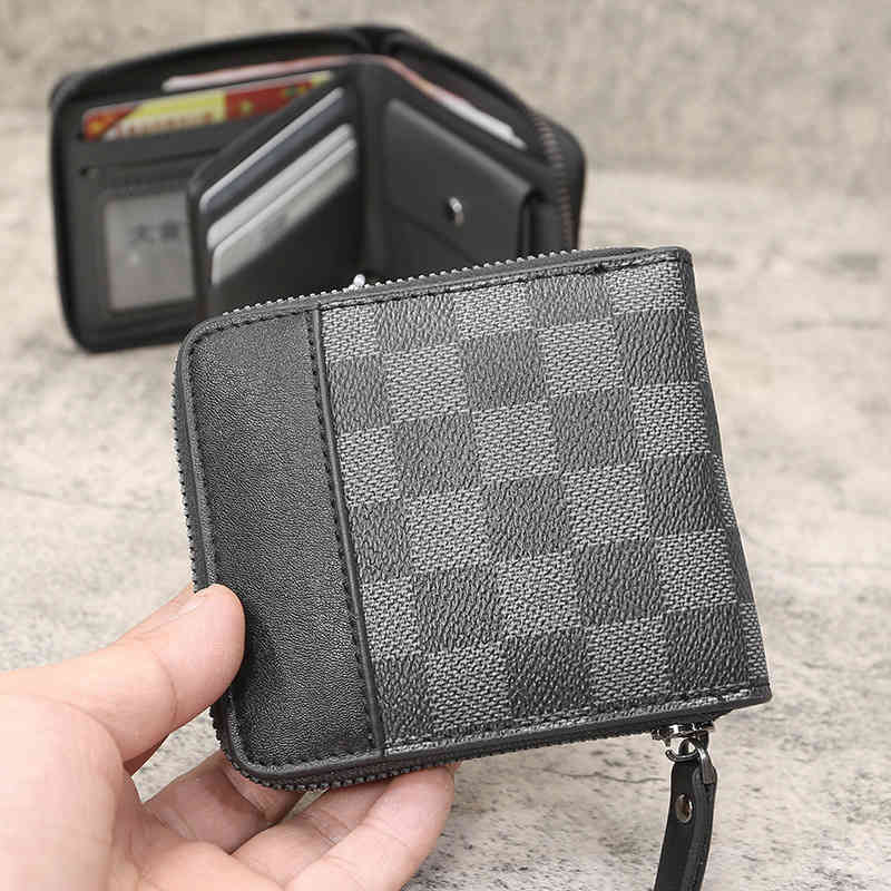

Wallet Anti Theft Card Swipe Bag Driver's License Men's Trend Men, Red;black