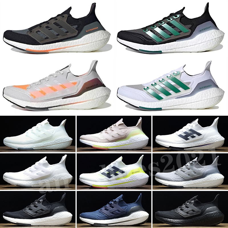 

2021 Ultra Boosts 21 Ultraboosts Running Shoes Men Women National Lab Green Blue White Triple Black Tech Indigo Peking Refract Trainers Sports Sneakers, Color 6