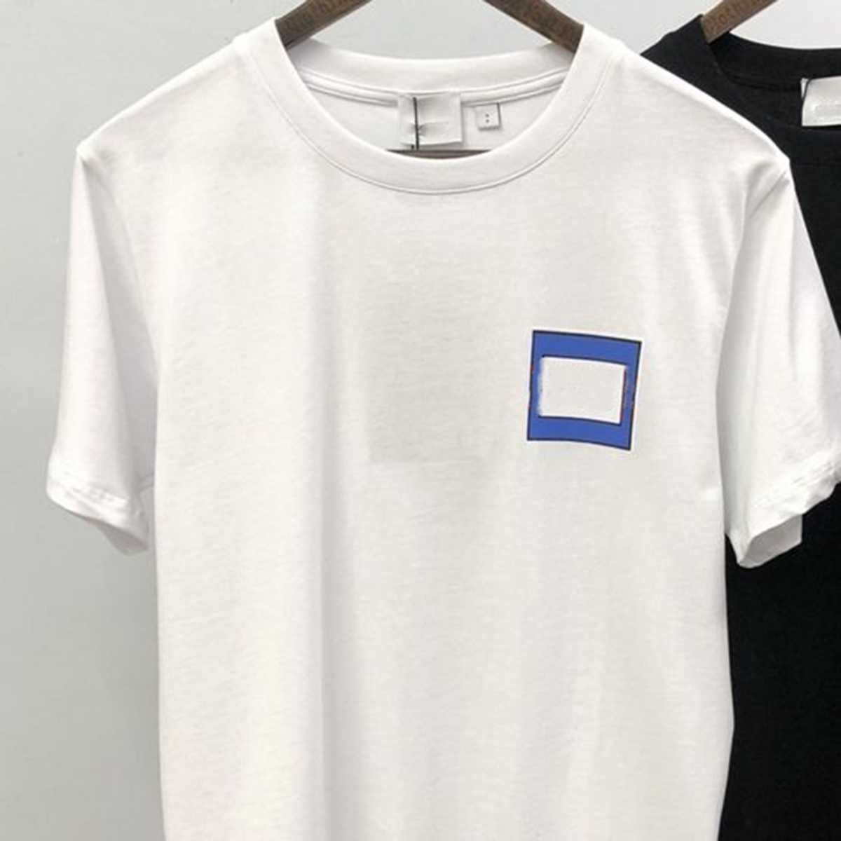 

2021 summer T shirt European American tide brand letter printing men women couples with the same paragraph cotton short-sleeved, White