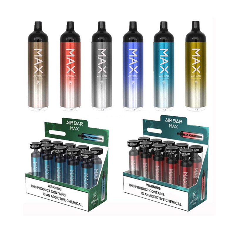 

Air Bar Max Disposable Device E-Cigarette Kits 2000Puffs 1250mAh Vape Pen 6.5ml Oil Pod Vaporizer PK Puffbar Plus Bang XXL Pro