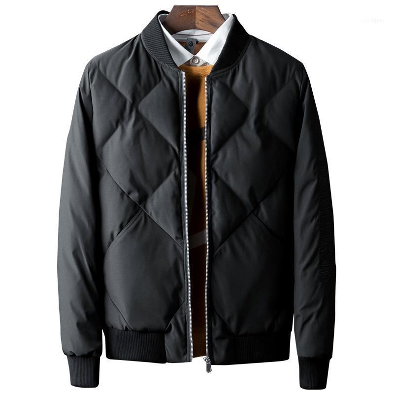 

Men's Down & Parkas Thermal Vintage Trench Men Padding Fashion Hooded Winter Jacket Streetwear Slim Thicken Warm Parka Casual Coat KK60MF1, Black