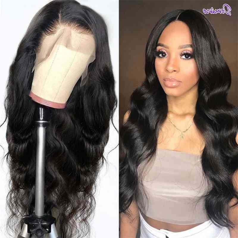 

Human Hair s Front Body Wave For Black Women 13X4 Frontal Brazilian Weave Closure 4X4 Lace Wig, 13x4x1lace front wig