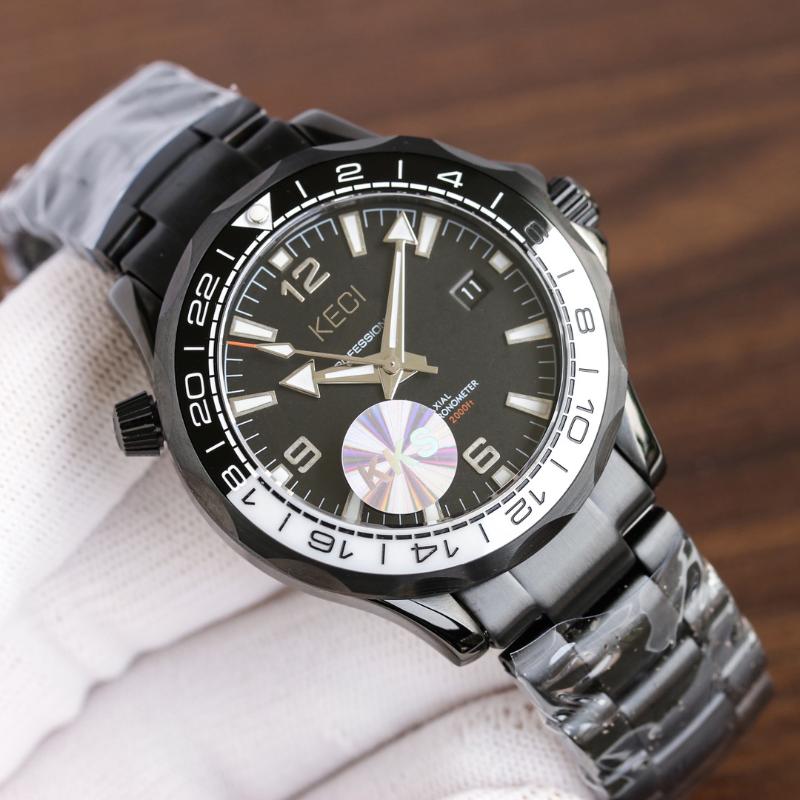 

Wristwatches MIYOTA Movement Men's Automatic Self-Wind Mechanical Watch Tourbillon Sapphire Crystal Ceramic Bezel Luminous Hand, 11